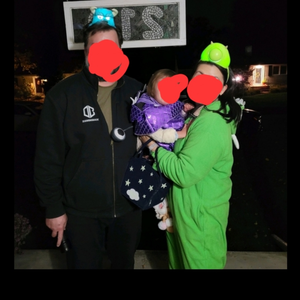 Disney Green Monsters Inc Onesie - Picture 4 of 5